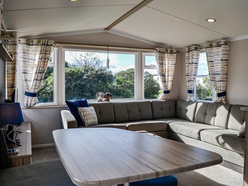 Open plan living space | Merse Place 154 - Bonnie Escapes, Southerness