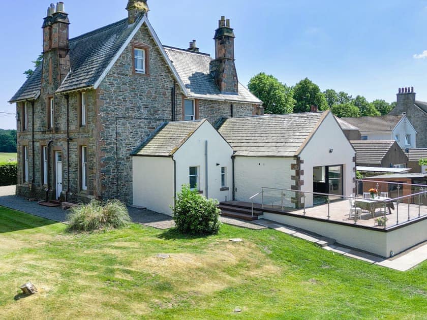 Spacious detached house, with large enclosed gardens | Albion House, Castle Douglas