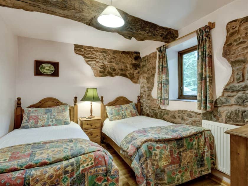 Twin bedroom | Luccombe - Duddings Country Cottages, Timberscombe, near Minehead