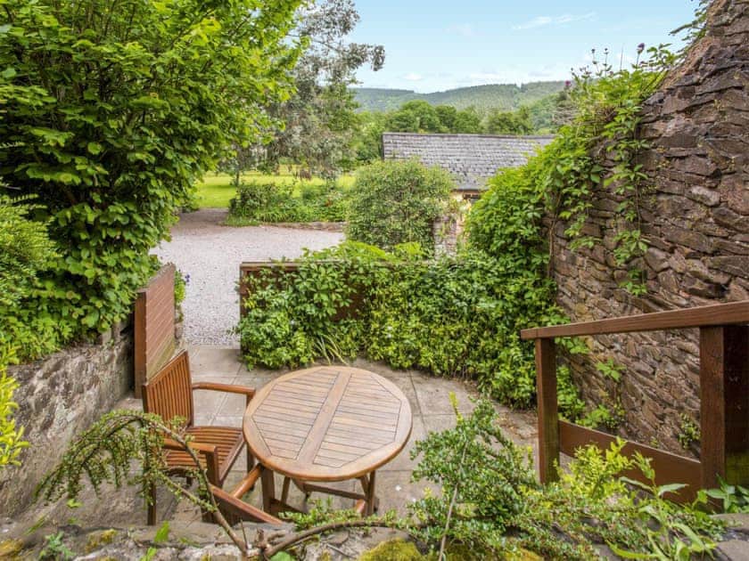 Patio | Cleeve - Duddings Country Cottages, Timberscombe, near Minehead