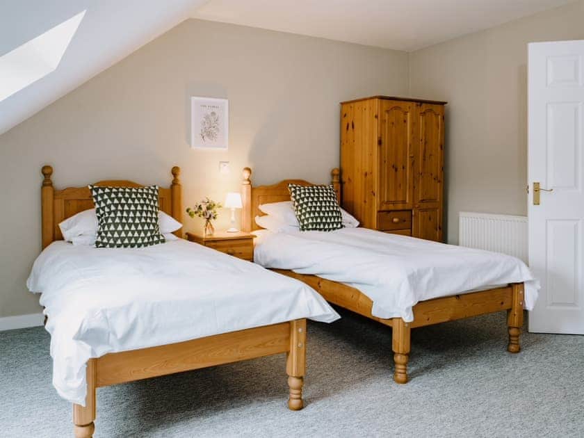 First twin bedroom | Stonehenge - Moorleaze, Witham Friary, Frome