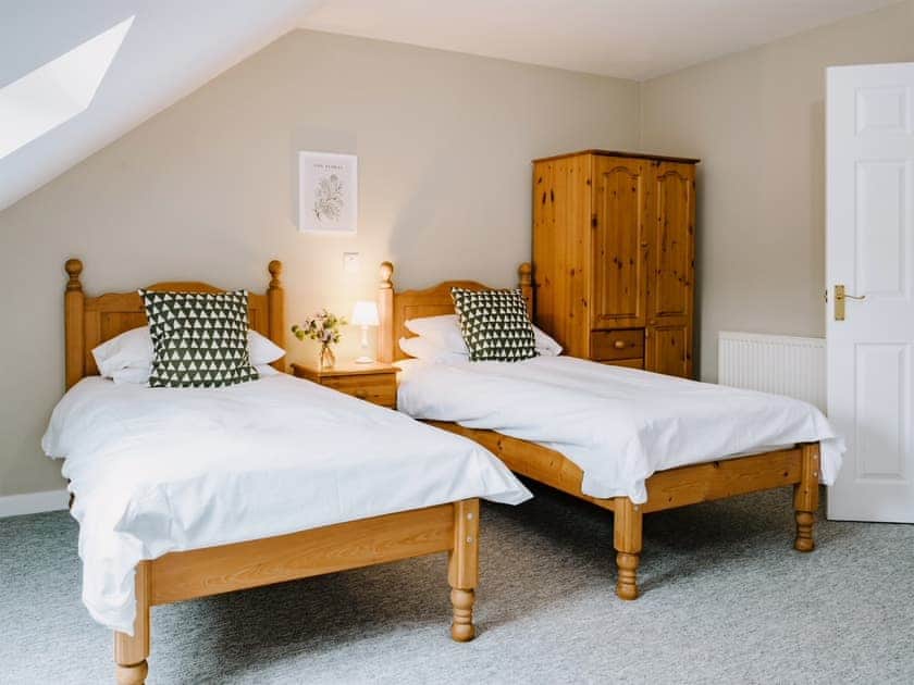 First twin bedroom | Wells - Moorleaze, Witham Friary, Frome