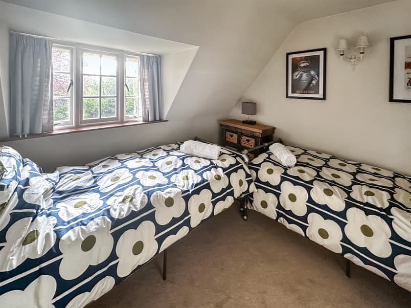 Twin bedroom | Bakers Retreat, Exton, near Oakham
