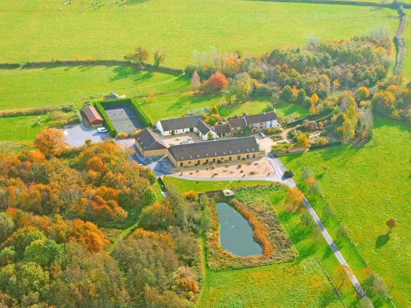 Ariel shot | Cheddar - Moorleaze, Witham Friary, Frome