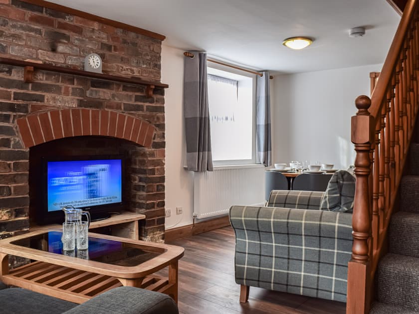 Living room/dining room | Voelas Cottage Annexe, Pontybodkin, near Mold
