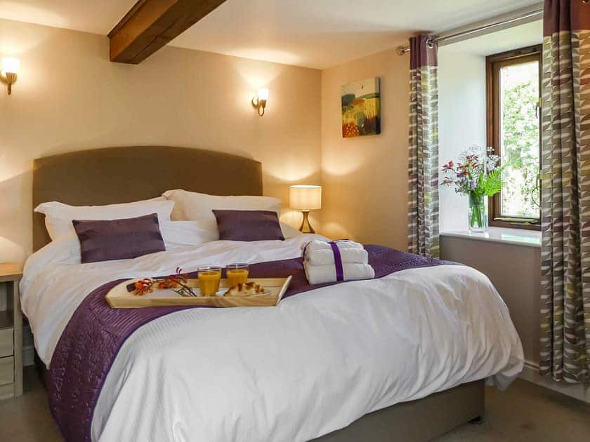 Comfortable double bedroom | Pippins, Penybont