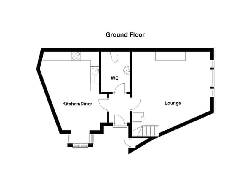 Floor plan | The Counting House, Wirksworth, near Matlock