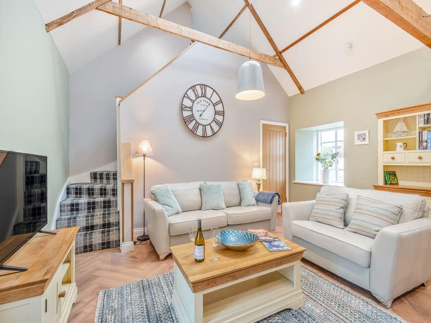 Open plan living space | The Byre - Pleasantfield Farm, Ayr