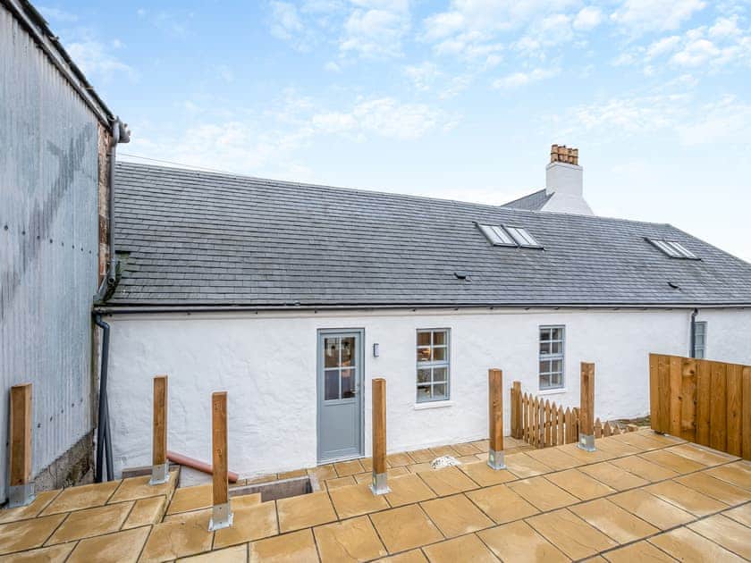 Patio | The Byre - Pleasantfield Farm, Ayr