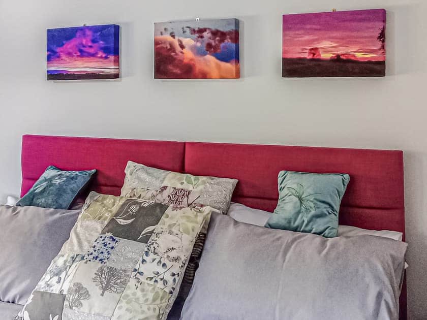 Double bedroom with superking bed  | The Pavilion, Swaton