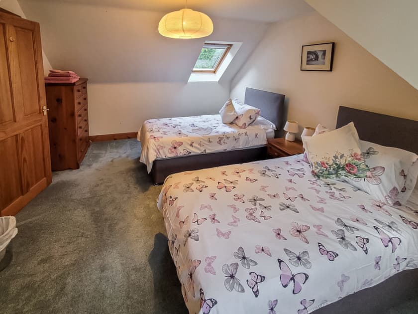 Twin bedroom | South Lodge, Banchory
