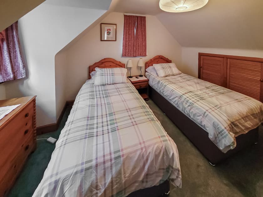 Twin bedroom | South Lodge, Banchory