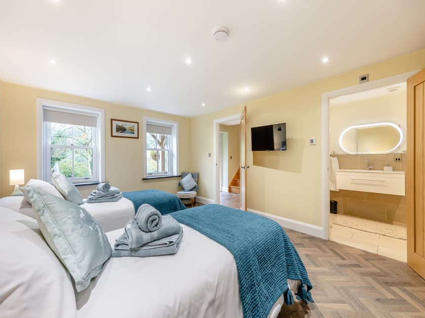 Twin bedroom | Ty-Olaf, LLanymawddwy, near Machynlleth