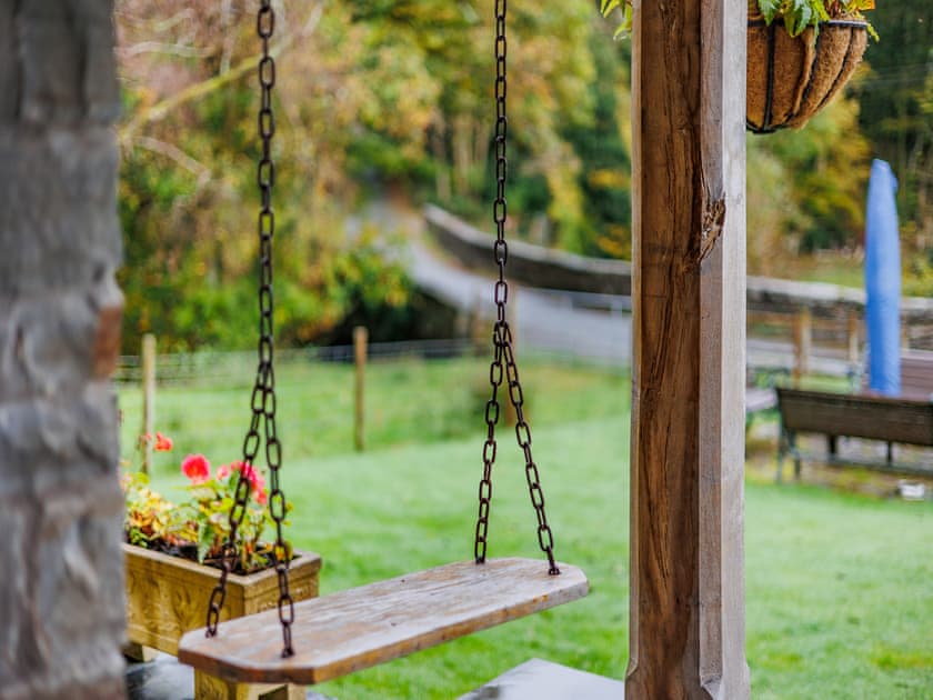 Patio | Ty-Olaf, LLanymawddwy, near Machynlleth