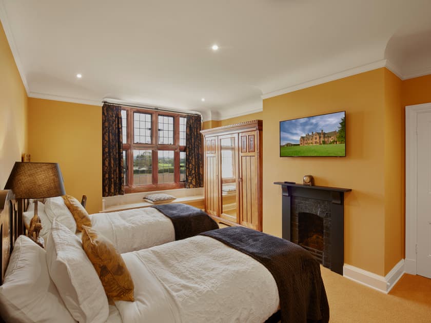 Twin bedroom | Marton Hall, Baschurch