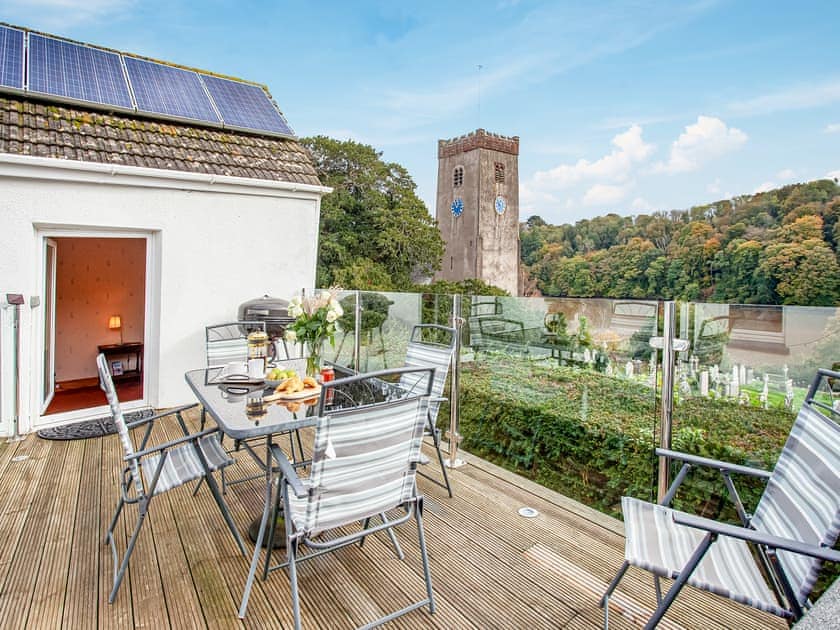 Terrace/Sitting-out-area  | Barnhay Cottage, Stoke Gabriel, near Totnes