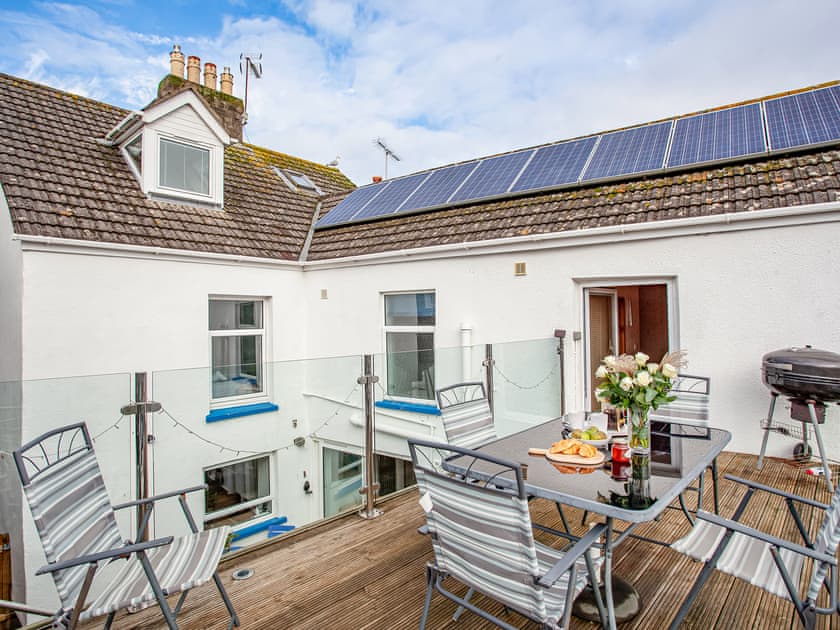Terrace/Sitting-out-area  | Barnhay Cottage, Stoke Gabriel, near Totnes