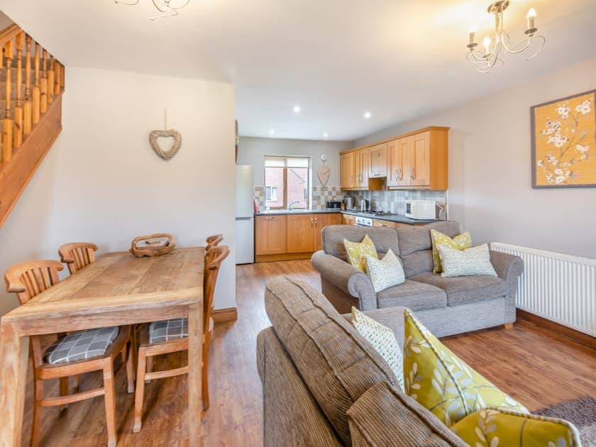 Open plan living space | Lake View 1 - Grange Farm Park, Louth