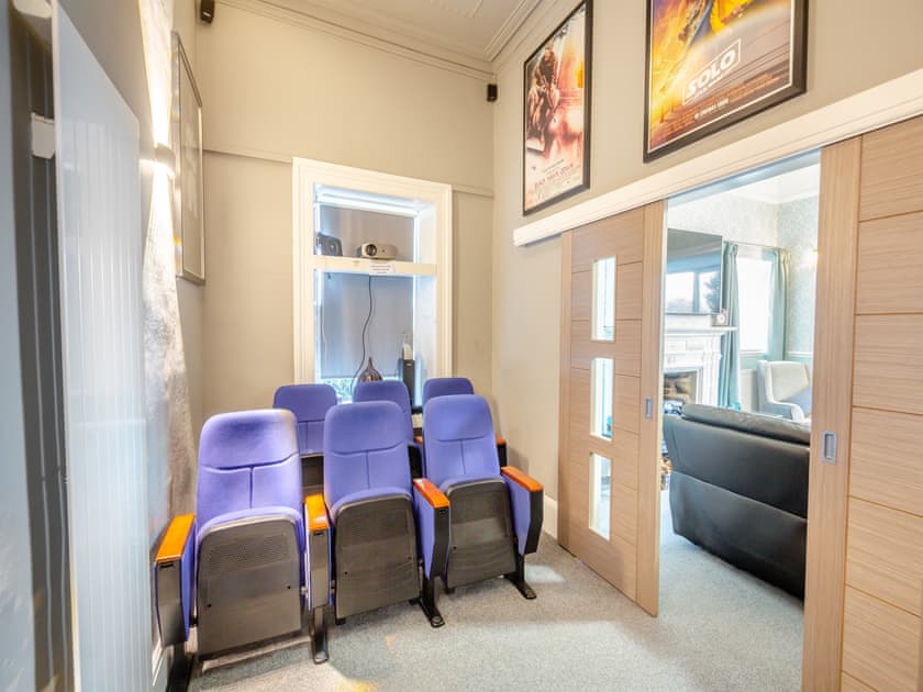 Cinema room | Noddfa, Harlech