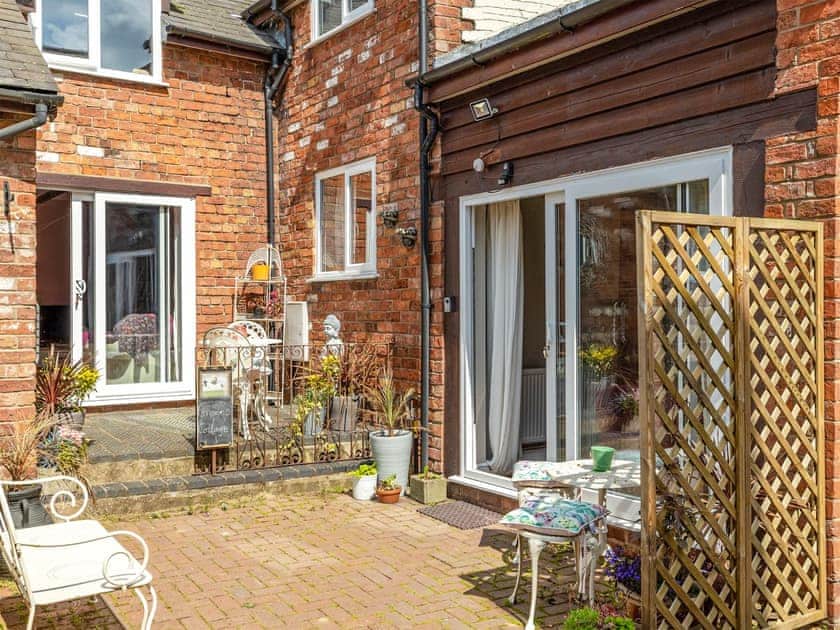 Terrace | The Coach House - Squire Farm, Bishops Castle