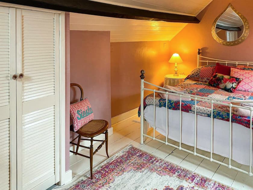 Bedroom | The Grooms Cottage - Squire Farm, Bishops Castle