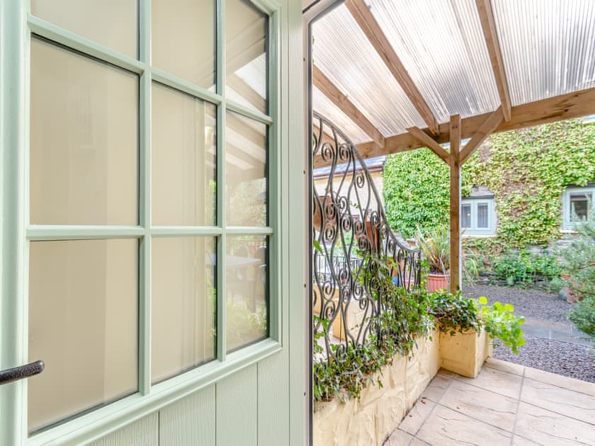 Outdoor area | Brongwyn Cottages- Honeysuckle Cottage - Brongwyn Cottages, Penparc, near Cardigan
