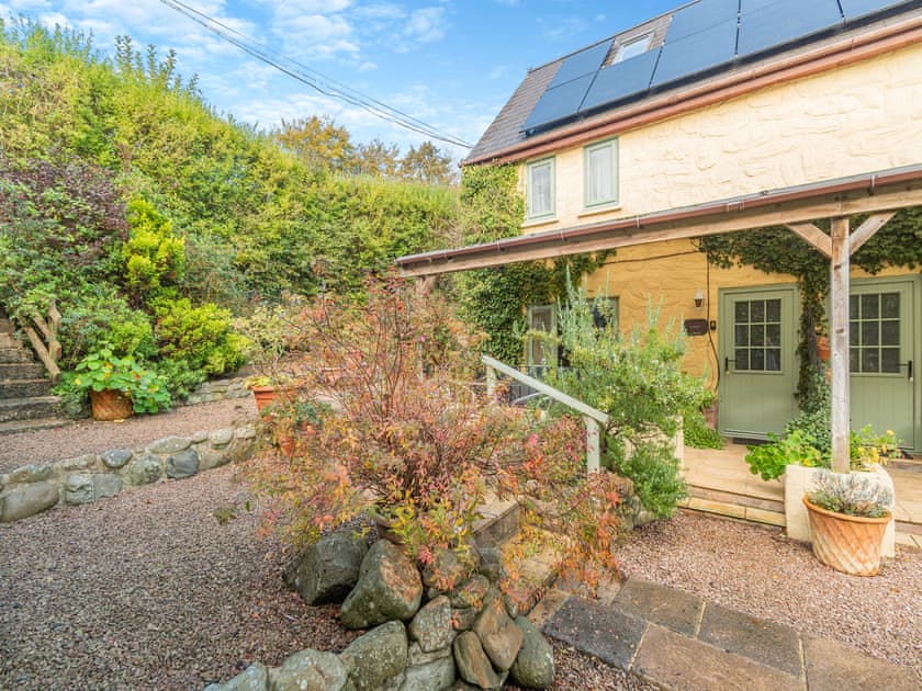 Exterior | Brongwyn Cottages- Honeysuckle Cottage - Brongwyn Cottages, Penparc, near Cardigan