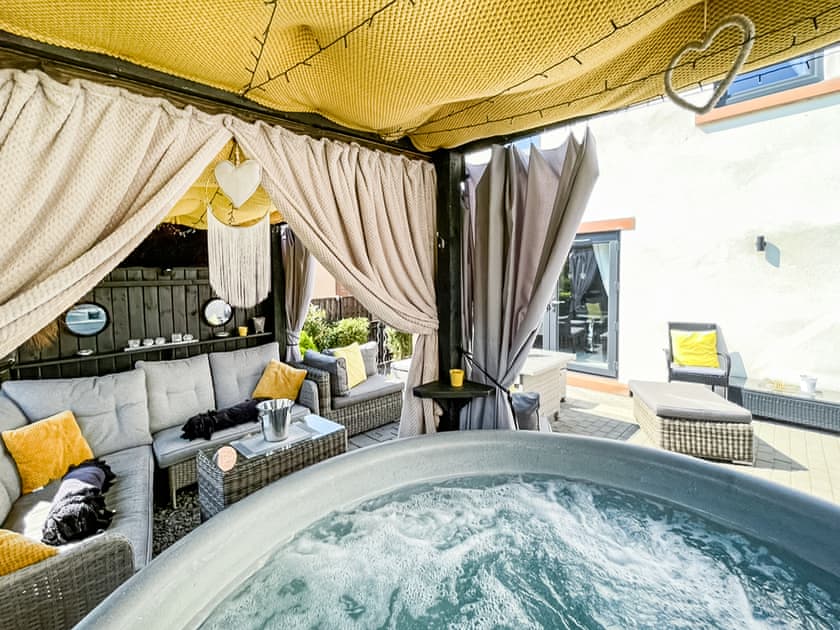 Outdoor area | Cherry Cottage, Little Salkeld, near Penrith