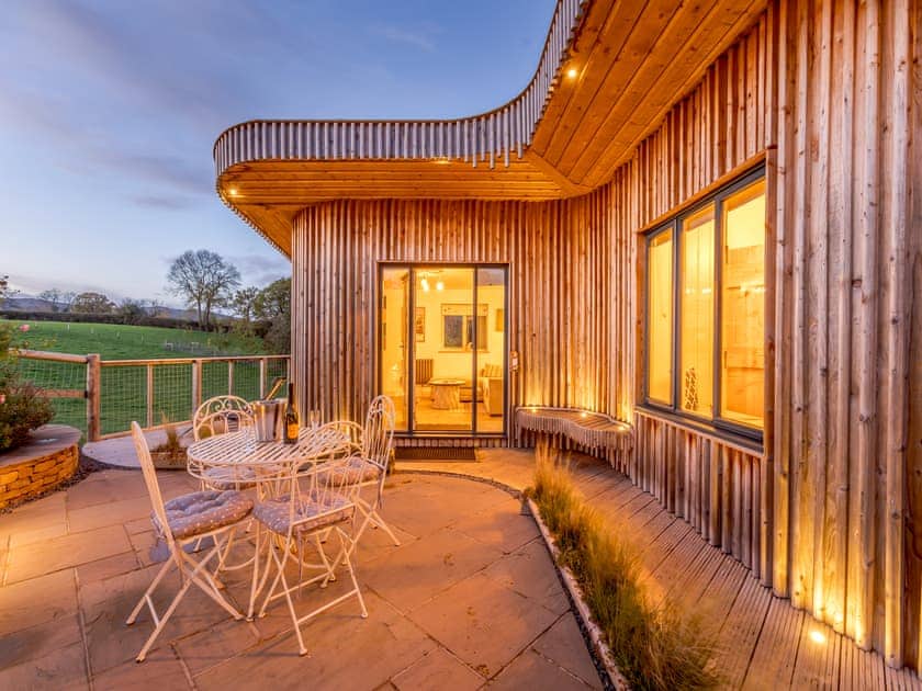 Outdoor area | Malvern Hills Lodge, Malvern