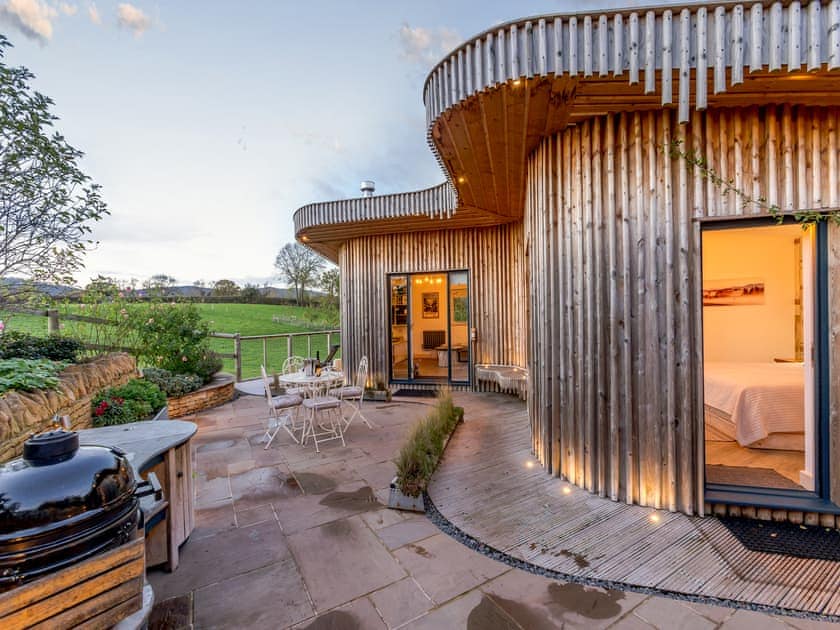 Outdoor area | Malvern Hills Lodge, Malvern