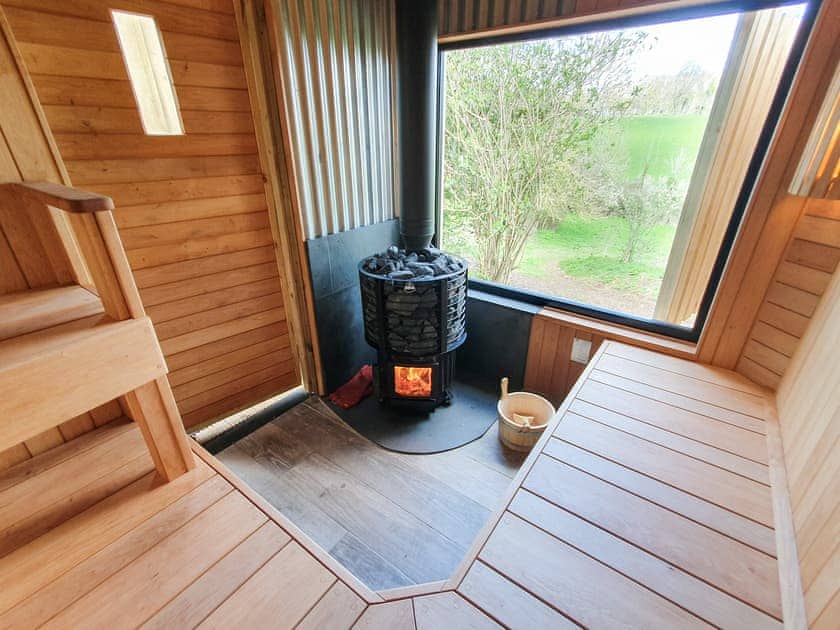 Sauna | Malvern Hills Lodge, Malvern