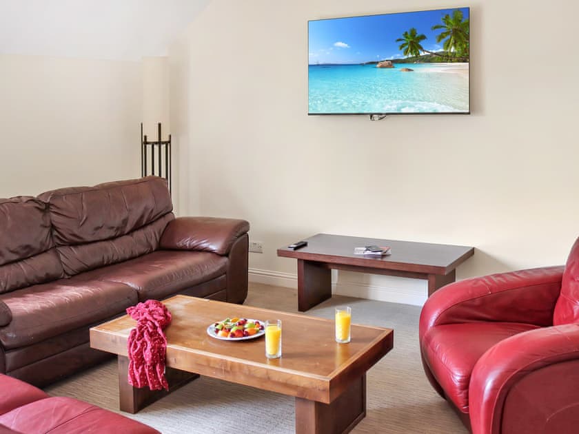 Living area | Family Lodge No.5 - Atholl Palace Holidays, Pitlochry