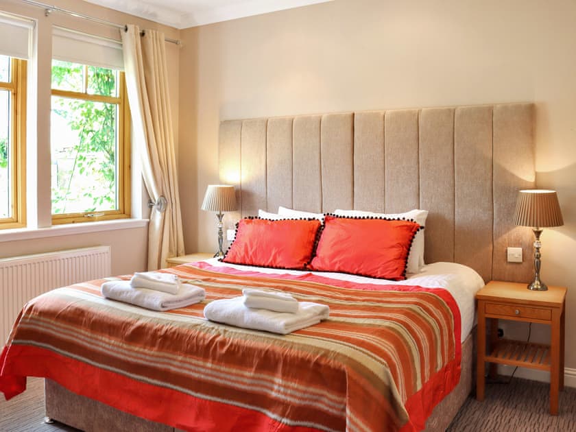 Double bedroom | Family Lodge No.5 - Atholl Palace Holidays, Pitlochry