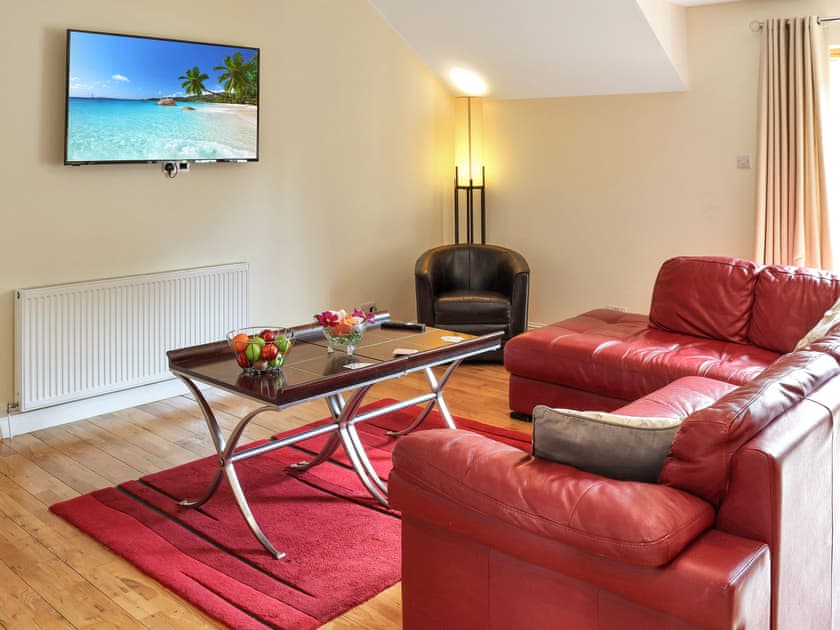 Living area | Family Lodge No.3 - Atholl Palace Holidays, Pitlochry