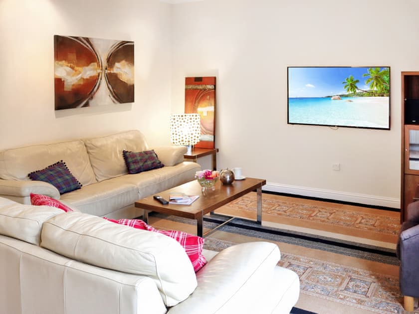Living area | Family Lodge No.1 - Atholl Palace Holidays, Pitlochry