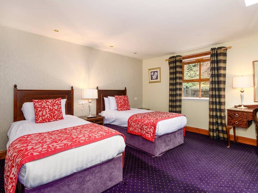Twin bedroom | Gatehouse Lodge - Atholl Palace Holidays, Pitlochry