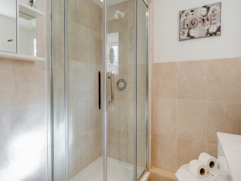 Shower room | Dairy Cottage - Brongwyn Cottages, Penparc, near Cardigan