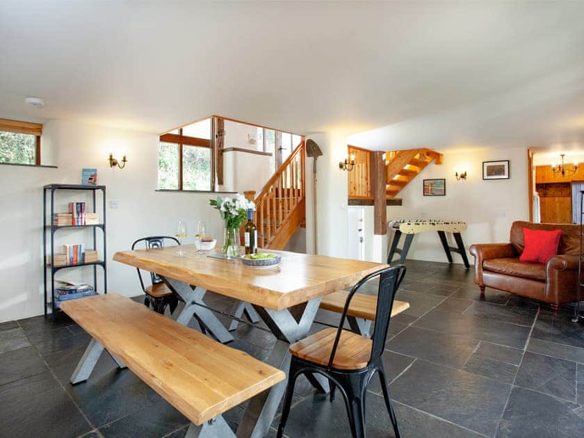 Dining Area | The Threshing Barn - Middle Corscombe, Sampford Courtenay, Okehampton