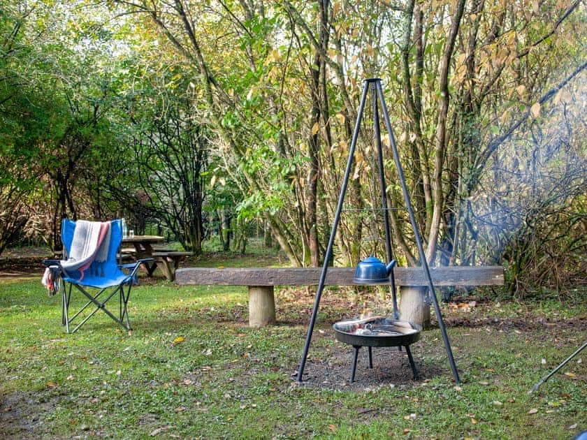 Outdoor area | The Threshing Barn - Middle Corscombe, Sampford Courtenay, Okehampton