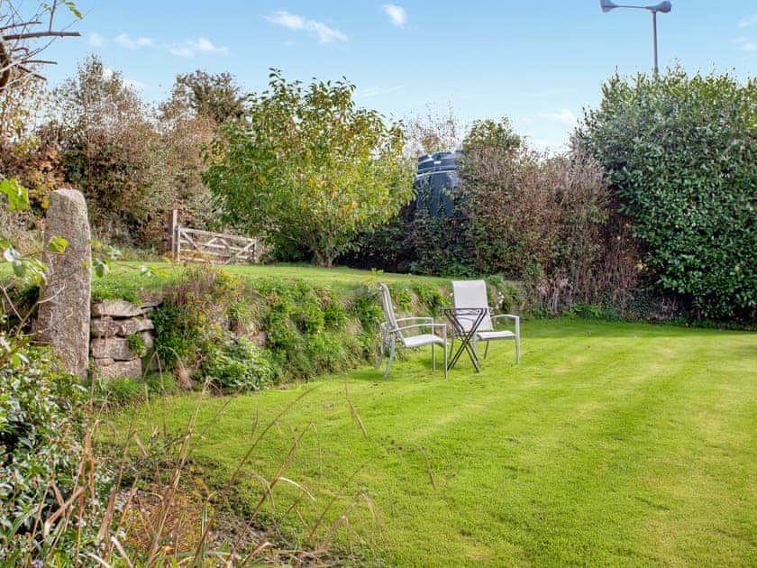 Patio | The Threshing Barn - Middle Corscombe, Sampford Courtenay, Okehampton