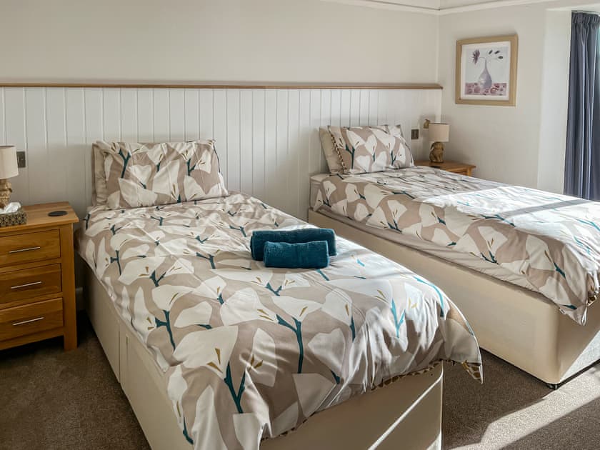 Twin bedroom | Beacon Cottage, Bittaford, near Ivybridge