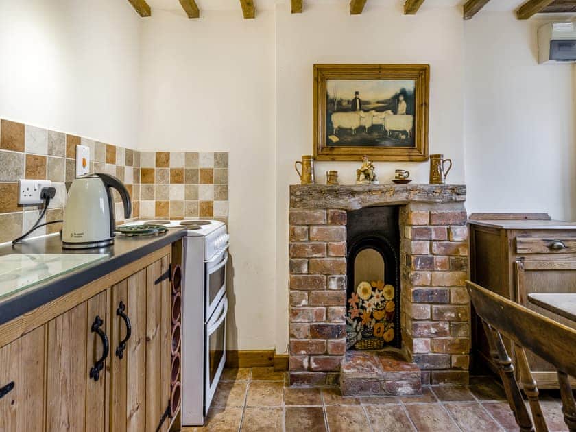 Kitchen | Shepherds Hut - Morrells Wood Farm, Leighton, near Shrewsbury