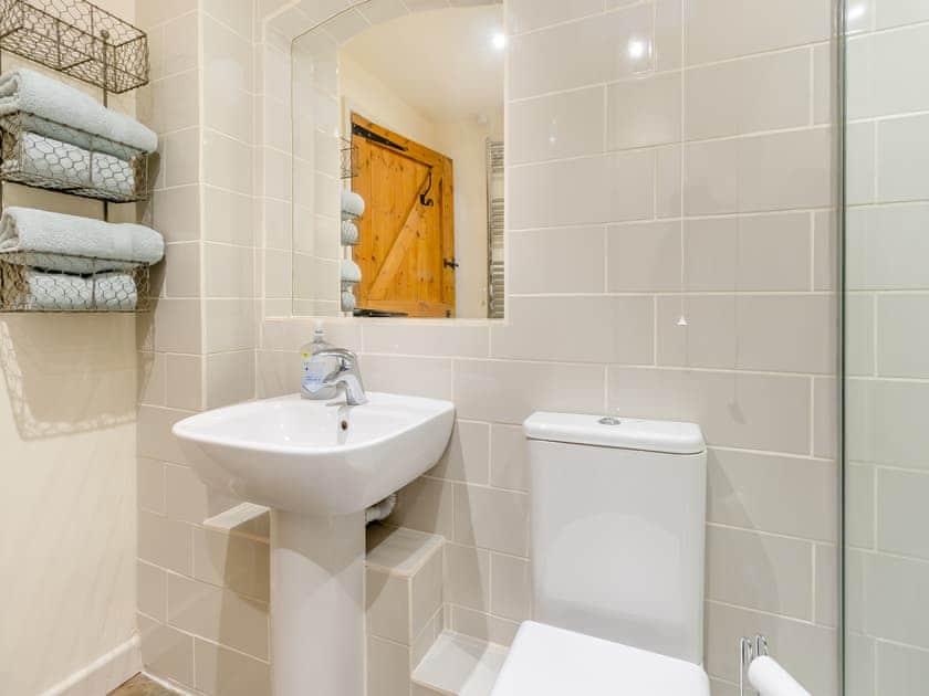Bathroom | The Byre - Morrells Wood Farm, Leighton, near Shrewsbury