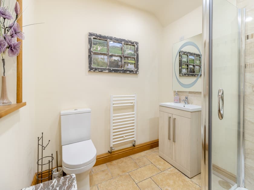 Bathroom | Morells Wood Farm- The Barn - Morells Wood Farm, Leighton, near Shrewsbury