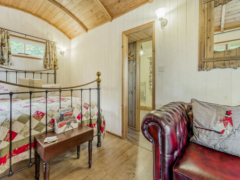 Open plan living space | Shepherds Retreat - Morrells Wood Farm, Leighton, near Shrewsbury