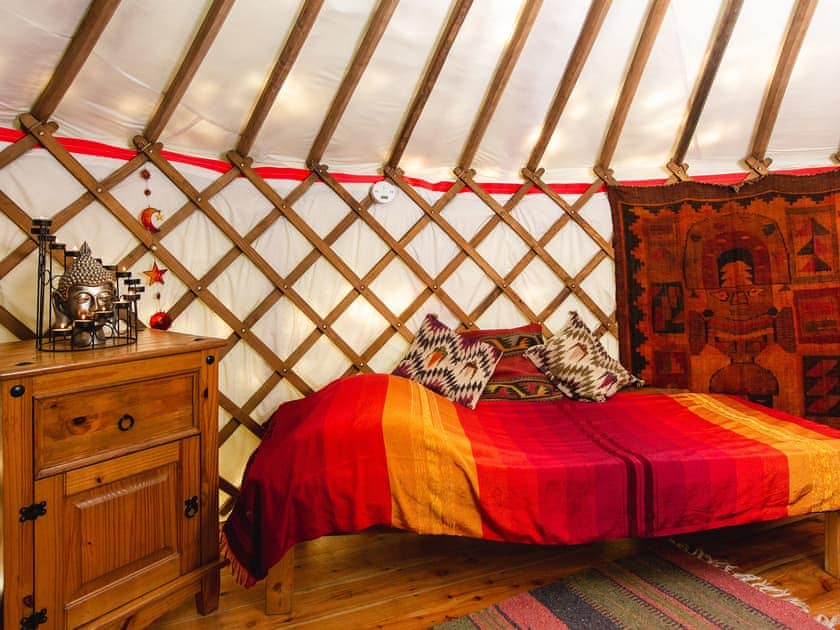 Mongolian Ger - Larkhill Tipis and Yurts, Carmarthen