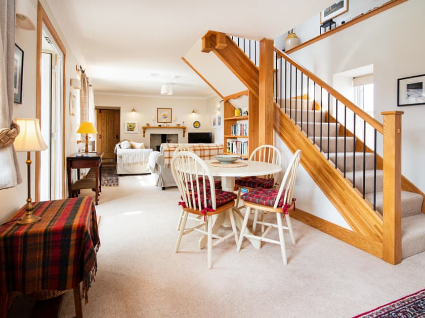 Open plan living space | White House - Culmaily Farm, Golspie