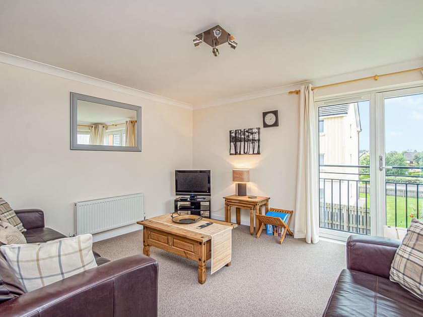 Open plan living space | Mont Blanc Apartment, Aviemore