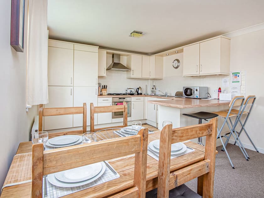 Open plan living space | Mont Blanc Apartment, Aviemore