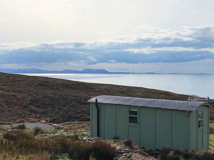 Setting | The Drift Shepherds Hut - Hebridean Views, Gairloch